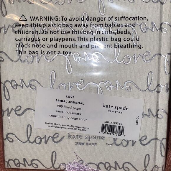 Kate ♠️ Spade Love Bridal Journal! - Picture 6 of 6